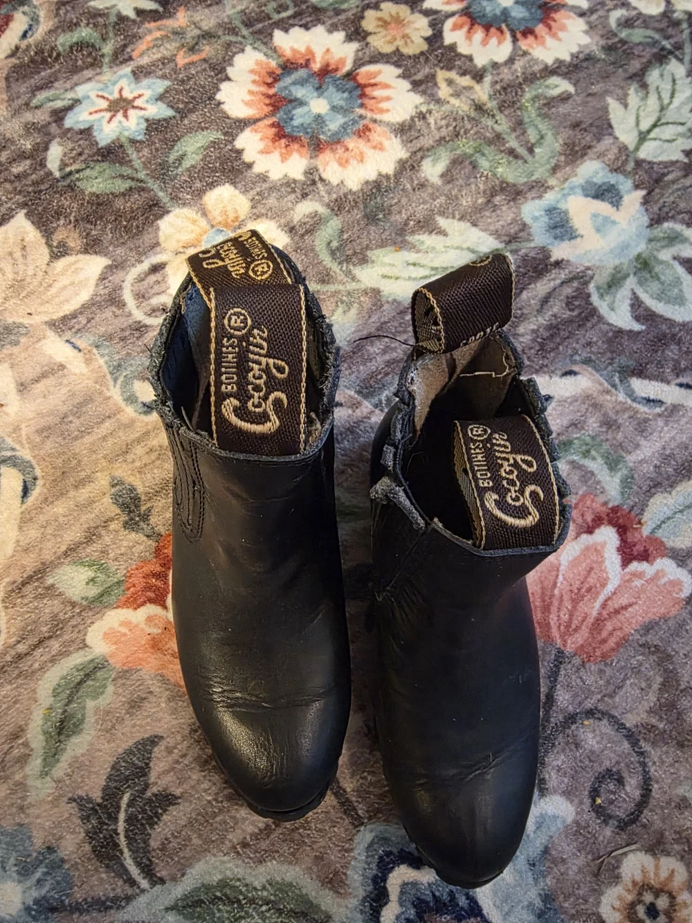 Leather Toddler Ankle Chelsea Boots Cocoyin